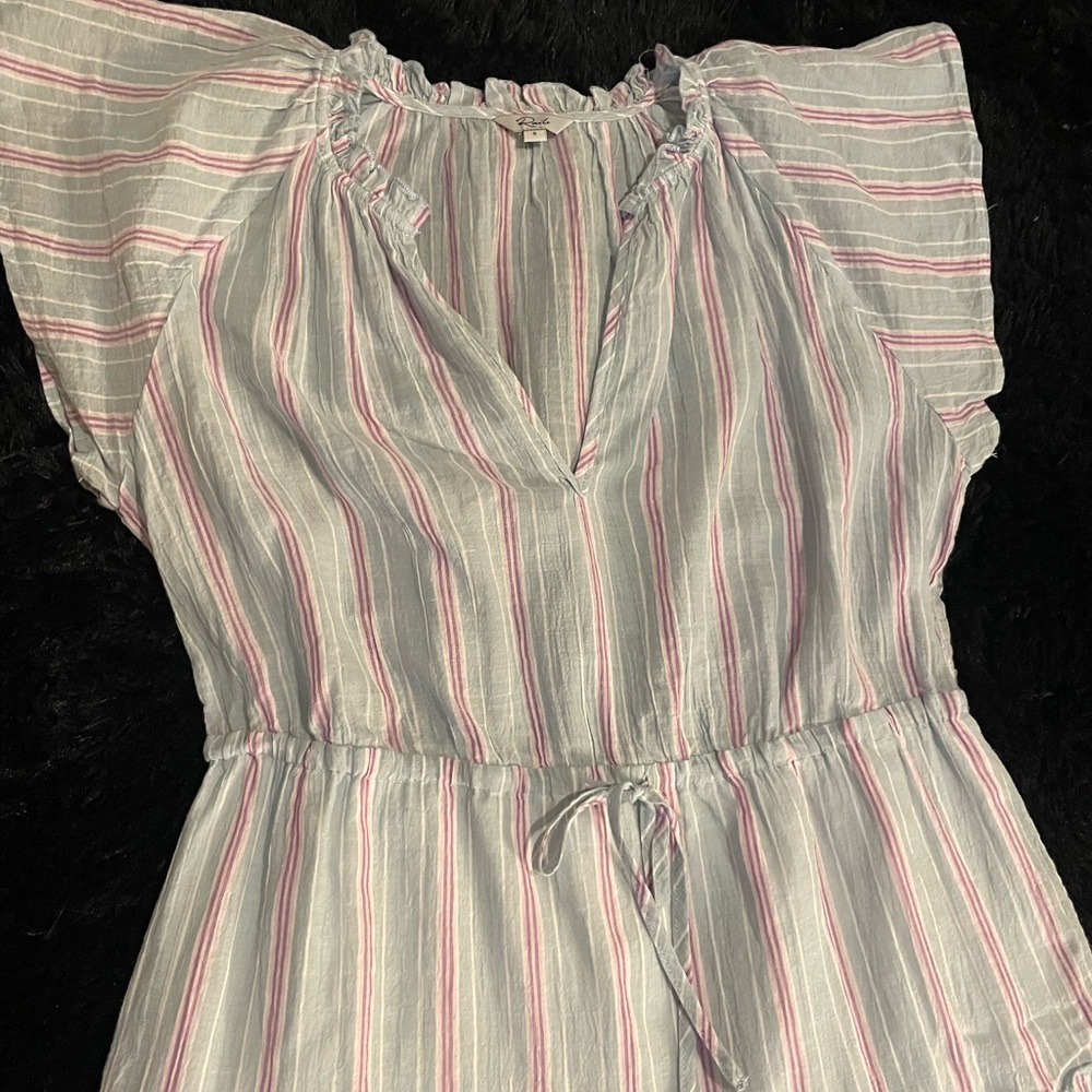 Rails Striped Midi A-Line Summer Dress With Subtl… - image 7